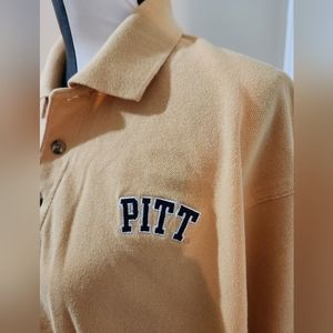 Pitt Polo, University of Pittsburgh, Polo shirt by Vantage Size Large
